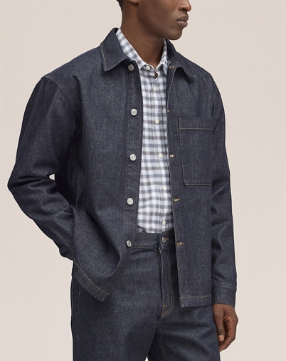 NN. 07 - Roger 1843 Overshirt Jakke - Raw Indigo 